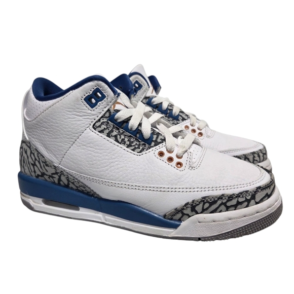 Jordan 3 Retro GS Mid Washington Wizards (DM0967-148) Size 4Y - Picture 1 of 10